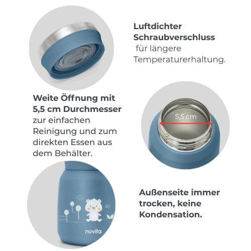 Thermobehälter aus Edelstahl – 4471/ 4472