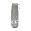Botella térmica de acero con asa de silicona - 4435