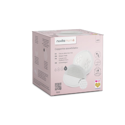 set di 6 coppette assorbilatte lavabili (BAMBU BIO bianco) - Per l... | su