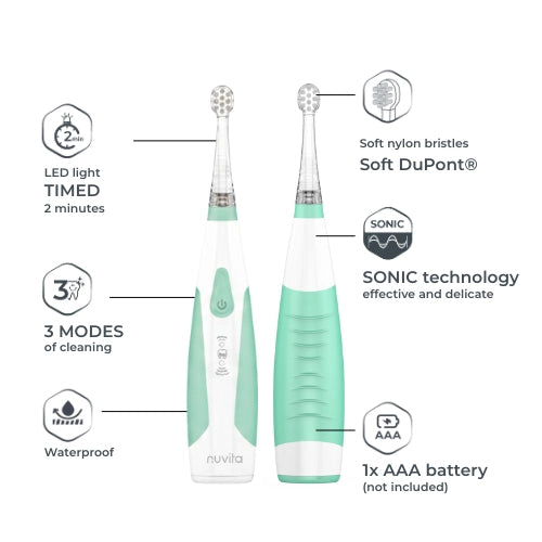 Electric toothbrush for babies and kids - Sonic Clean&Care 1151
