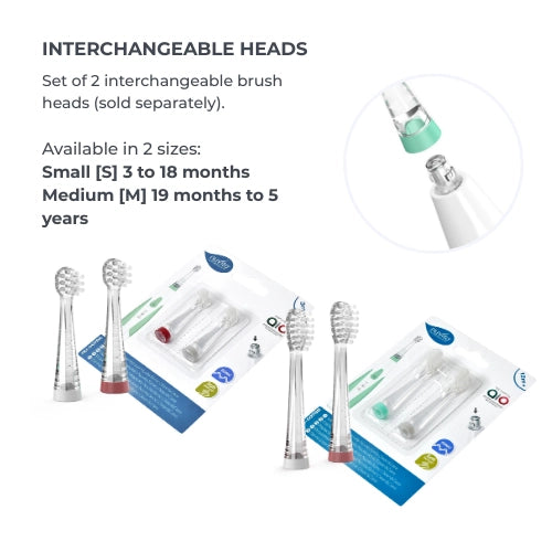 Electric toothbrush for babies and kids - Sonic Clean&Care 1151