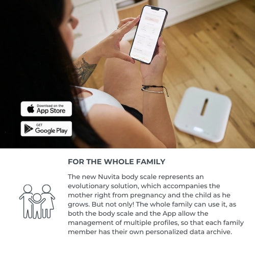 Baby and pregnancy scale - PrimiPesi Mum & Baby 1330