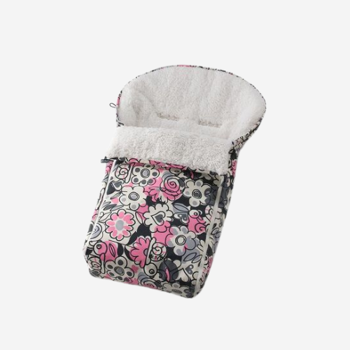 sacco-passeggino-universale-trendy-fiori-rosa
