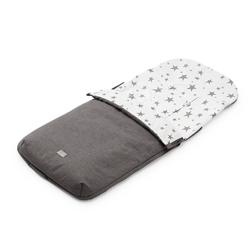 sacco-universale-per-passeggino-grigio-dettaglio