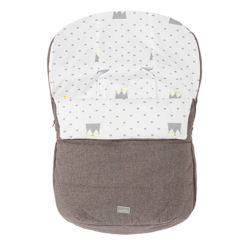 sacco-universale-per-passeggino-spring-grigio-marrone