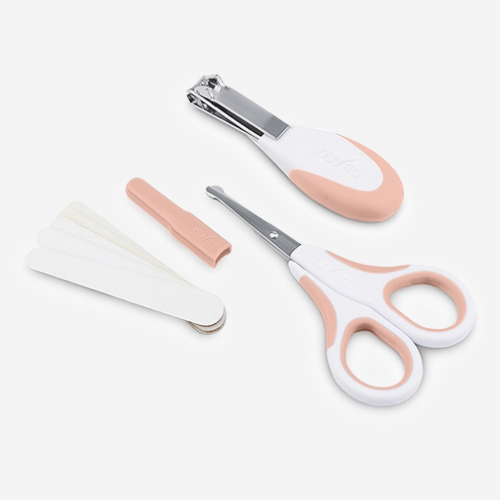 Baby nail care kit with scissors and nail clippers Nuvita Baby